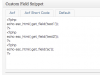 Custom Field Snippet プラグインを更新しました。